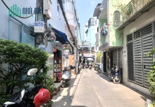 Bán nhà 2 Tầng nở hậu, rộng hơn 100m2, Hẻm trước nhà rộng 6m, đường Âu Dương Lân Quận 8