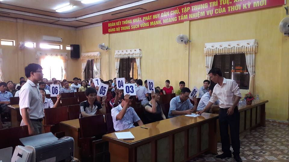 Đấu giá quyền sử dụng 53 lô đất ở tại Mê Linh - Hà Nội